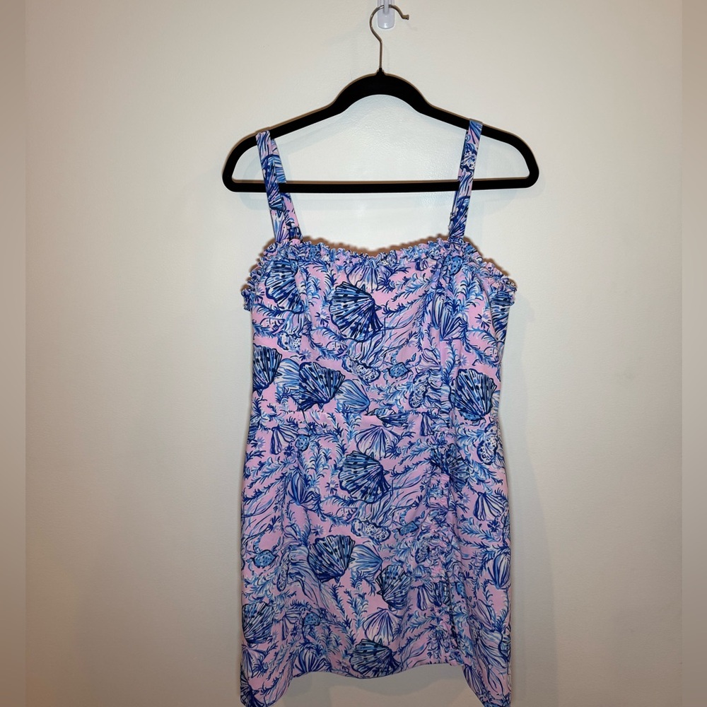 Lilly Pulitzer Zenon Romper Lilac A Little Jelly size 12